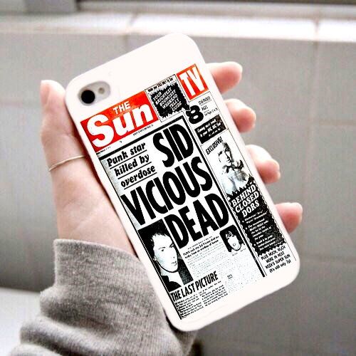 Sex Pistols Phone Case Sid Vicious 