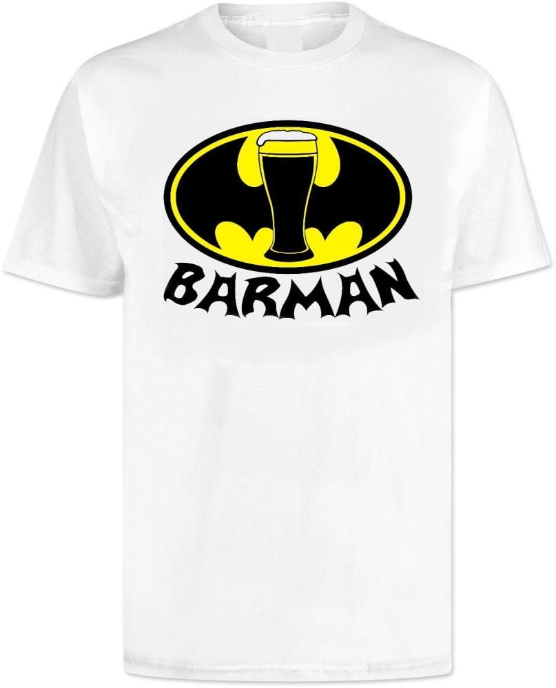 Barman Batman Style T Shirt