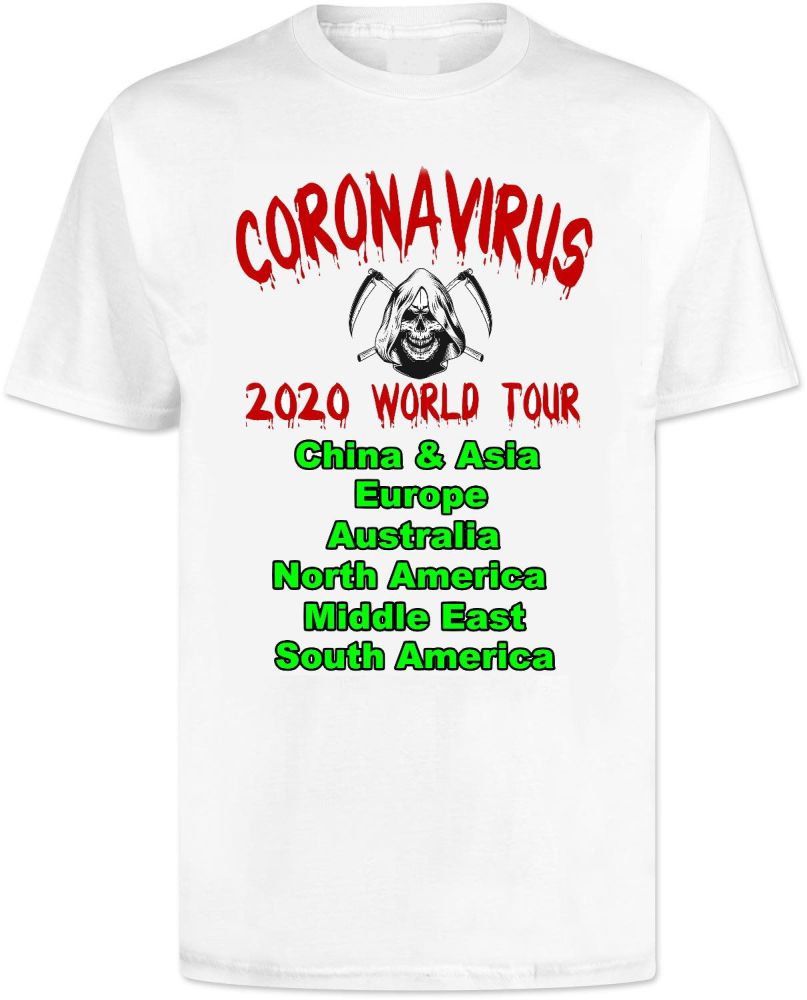 Coronavirus World Tour T Shirt