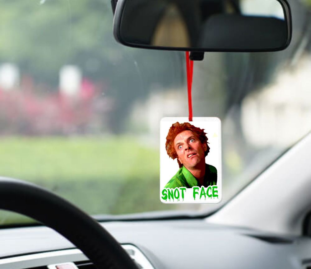 Drop Dead Fred Rik Mayall Car Air Freshener Fresheners Snot Face