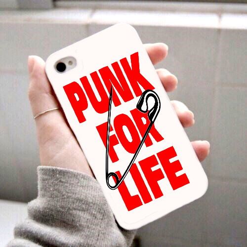 Punk For Life Phone Case Cover