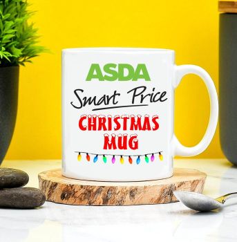 Asda Smart Price Christmas Mug Secret Santa