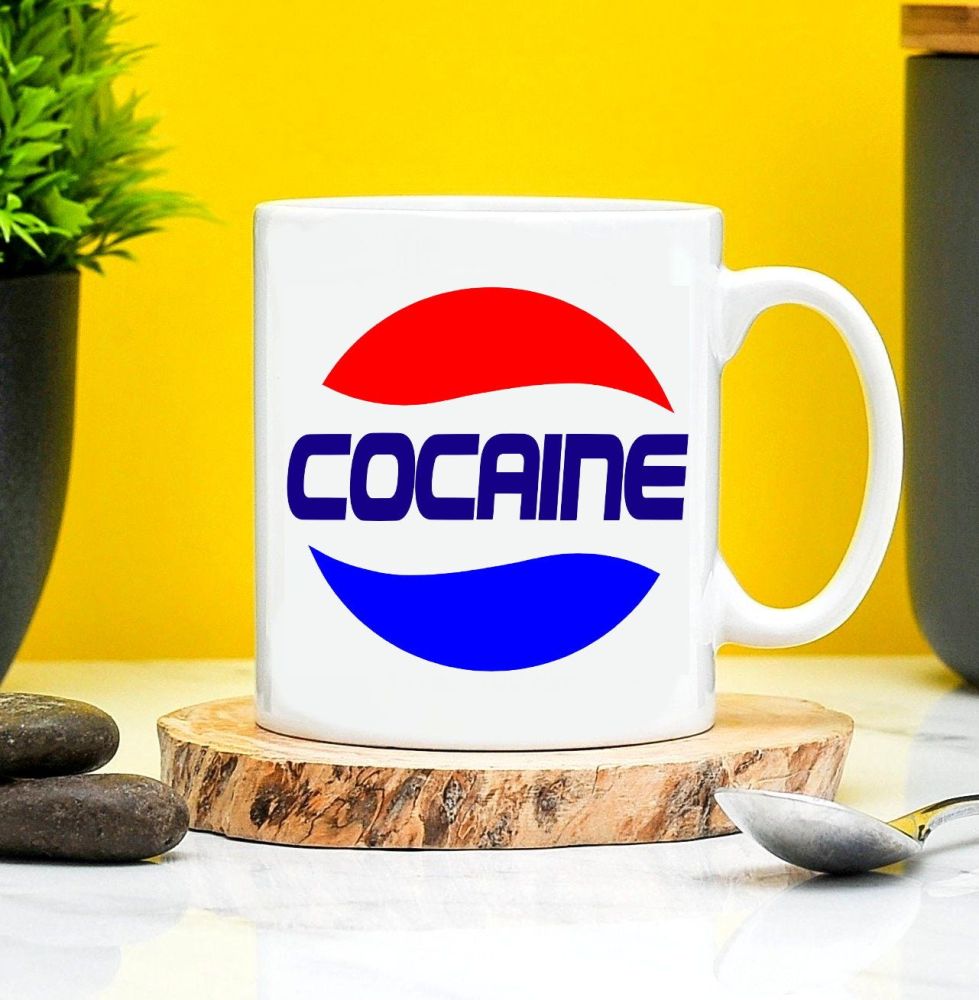 Cocaine Pepsi Style Mug