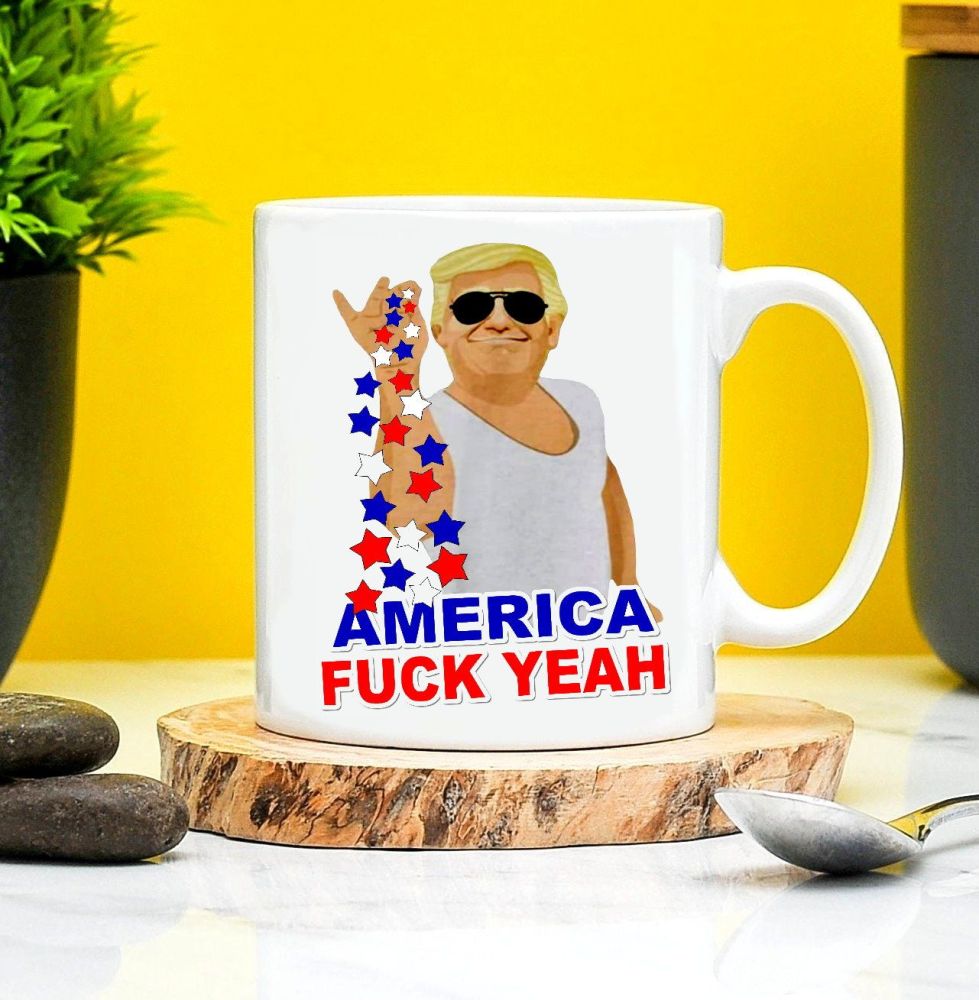 Donald Trump Team America Fuck Yeah Mug 
