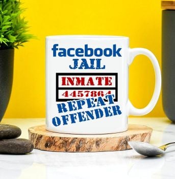 Facebook Jail Mug
