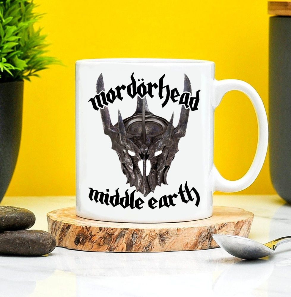 Lord Of The Rings Mordorhead Mug Motorhead Style