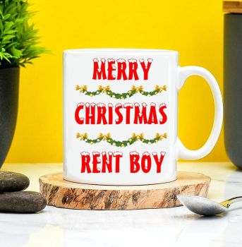 Merry Christmas Rent Boy Mug Secret Santa