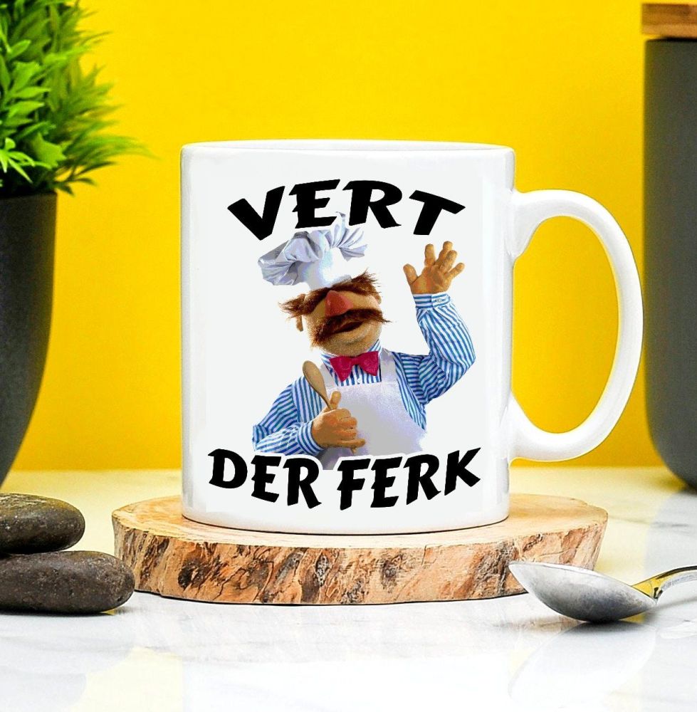 The Muppets Chef Mug VERT DER FERK