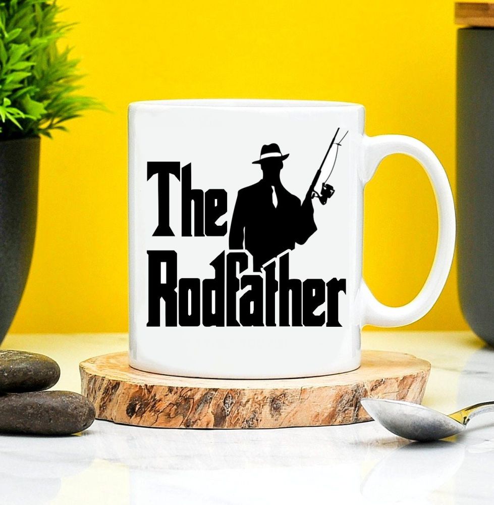 The Rodfather Carp Fishing Angling Mug