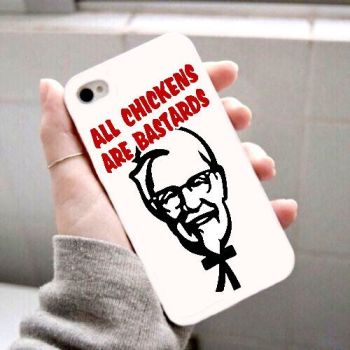 KFC All Chickens Are Bastards Phone Case