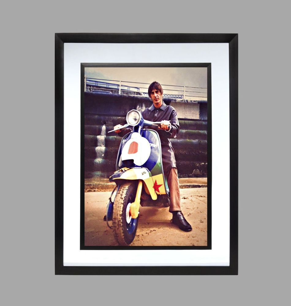 Paul Weller Lambretta Print Poster
