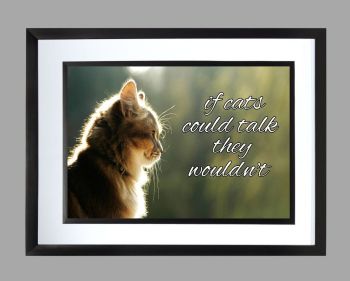 Cat Quote Poster