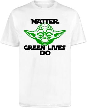 Green Lives Matter Star Wars Yoda T Shirt