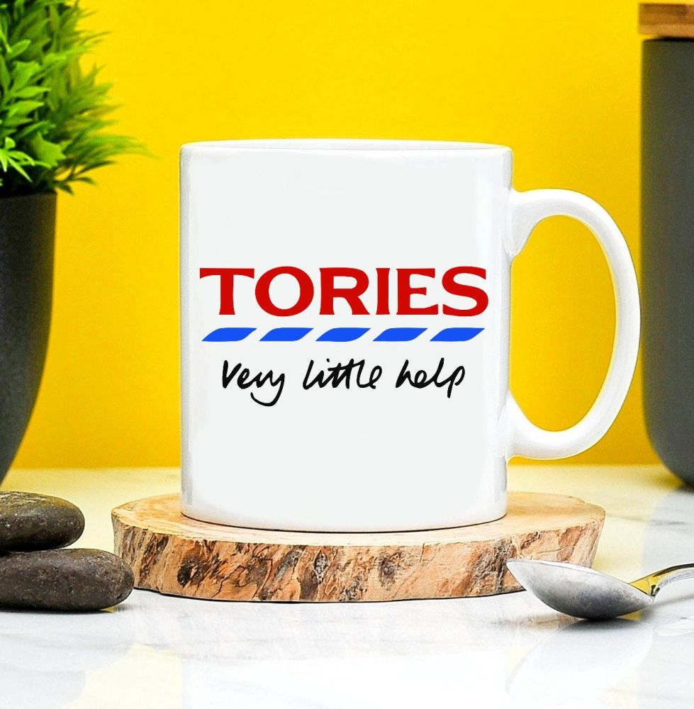 Tories Very Little Help Tesco Style Mug