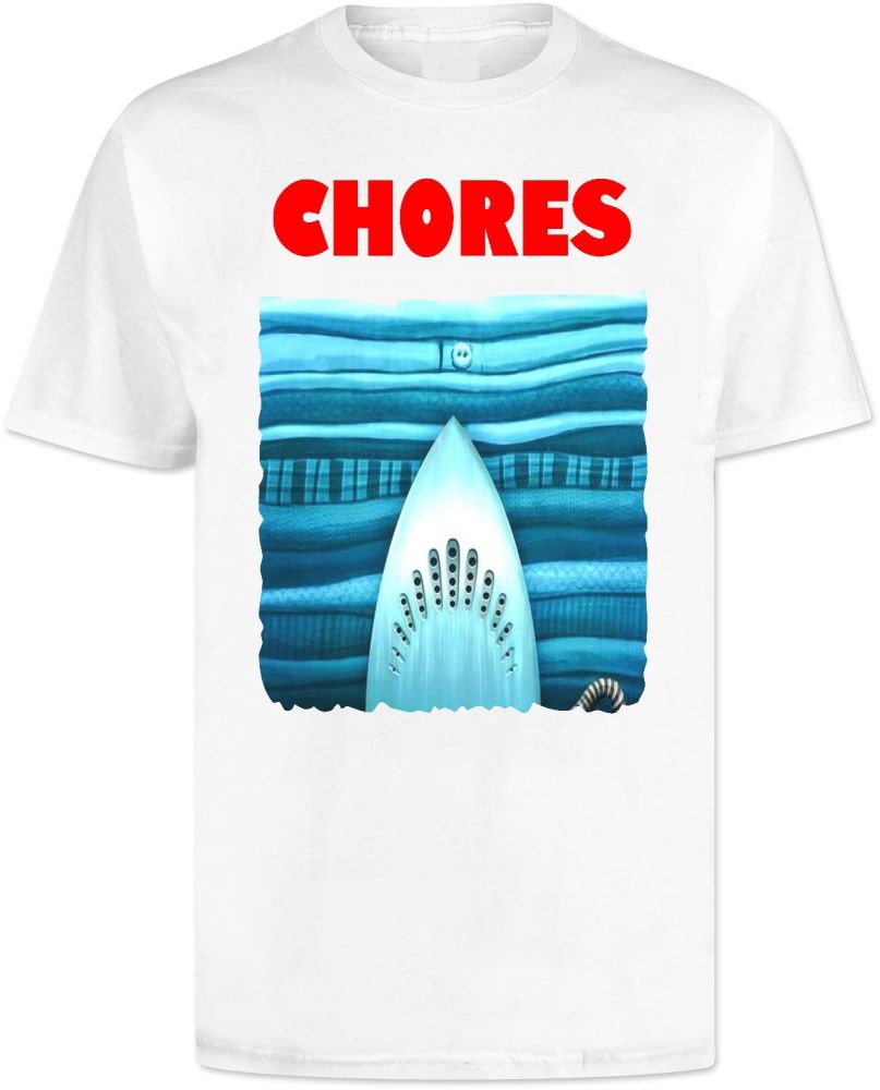 Chores Jaws Style T Shirt