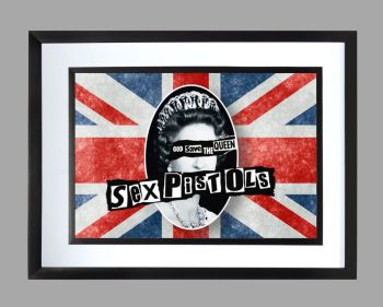 Sex Pistols Poster God Save The Queen