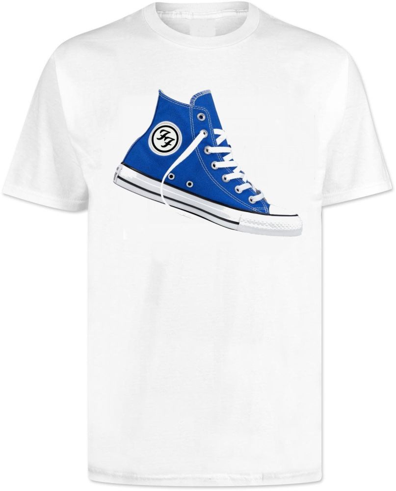 Personalised Band Converse Trainers T Shirt - Choose Your Own