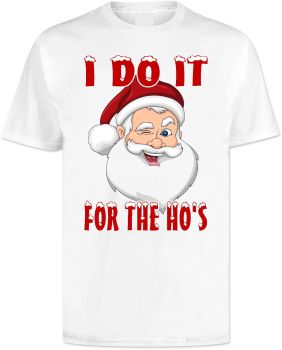 Christmas Santa Funny Ho's T Shirt
