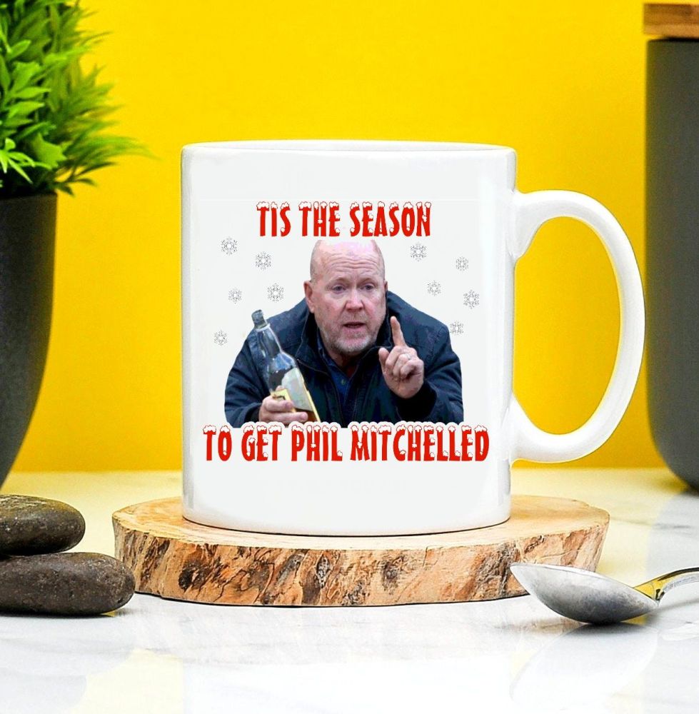 Christmas Phil Mitchelled Mug