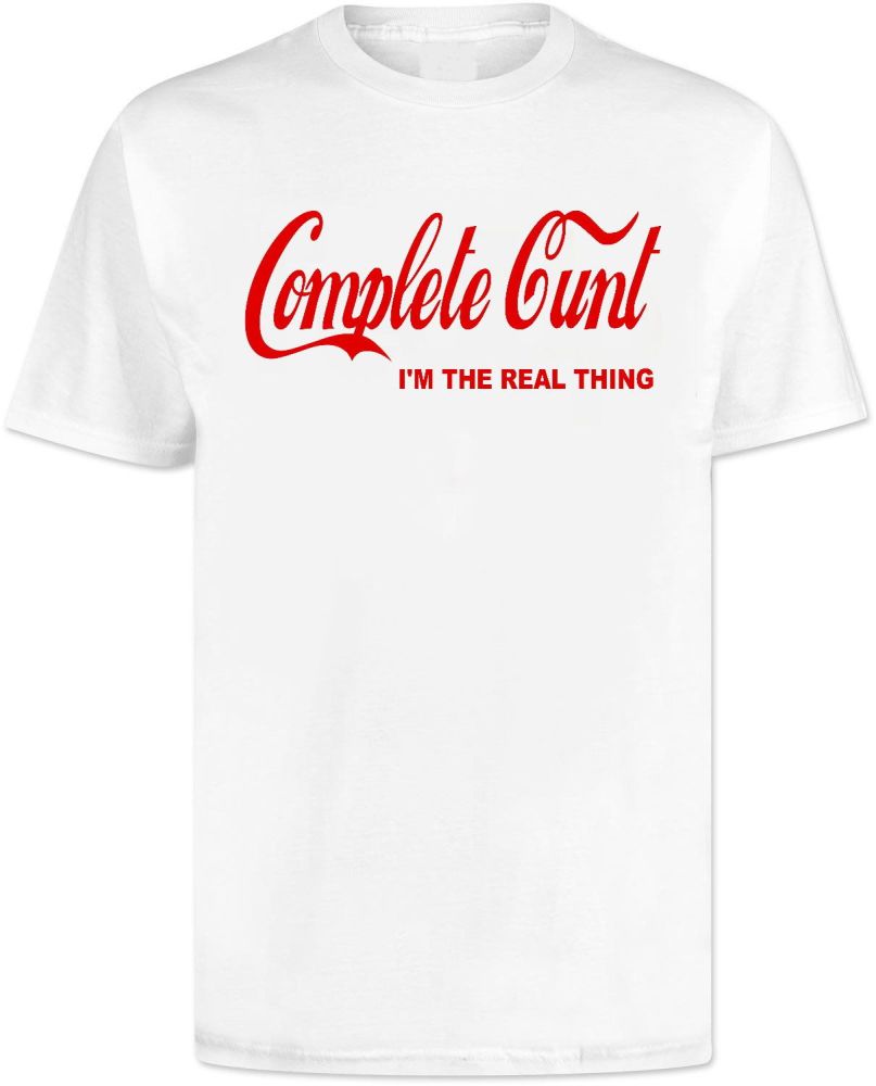 Complete Cunt Coca Cola Style T Shirt