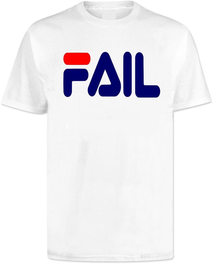 Fail Fila Style T Shirt