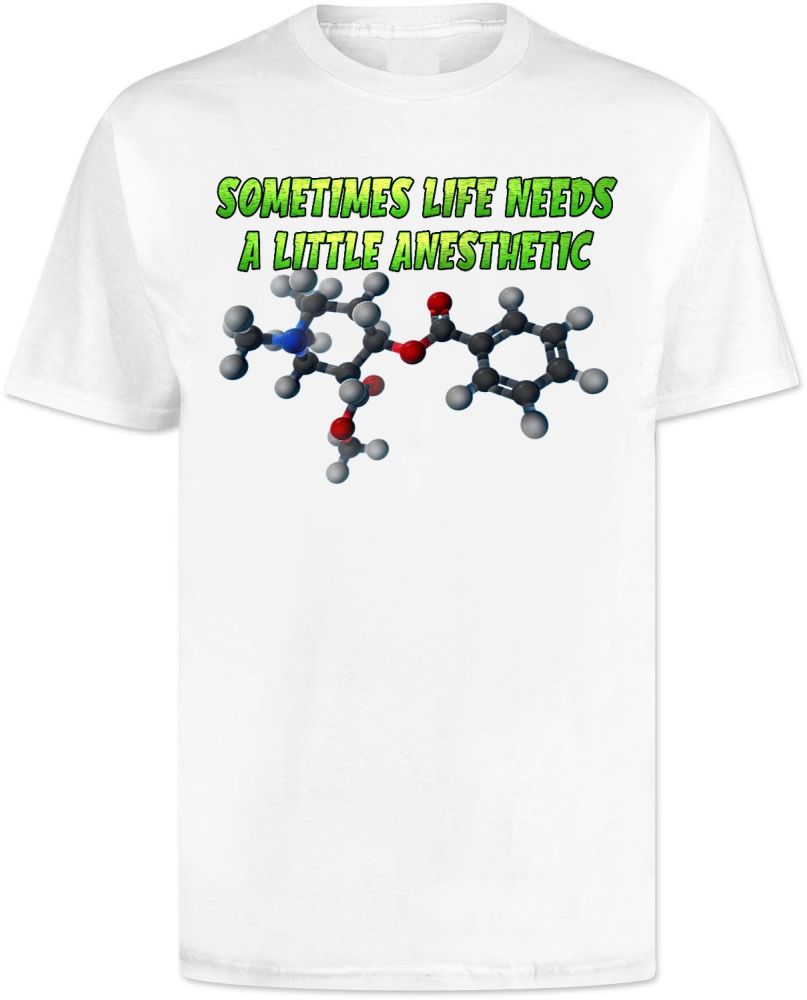 Cocaine Molecule T Shirt
