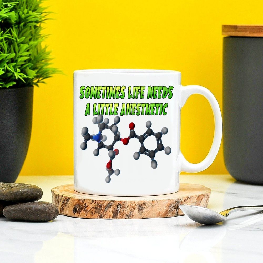 Cocaine Molecule Mug