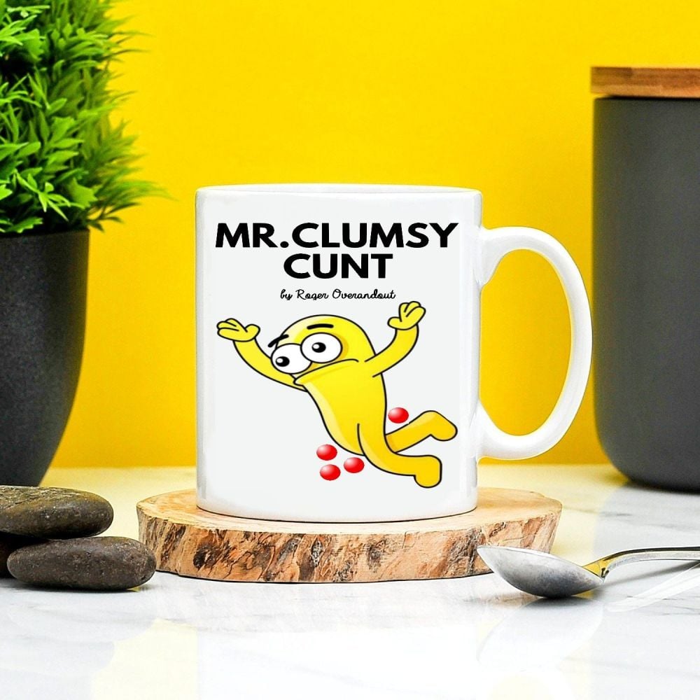 Mr Men Clumsy Cunt Mug
