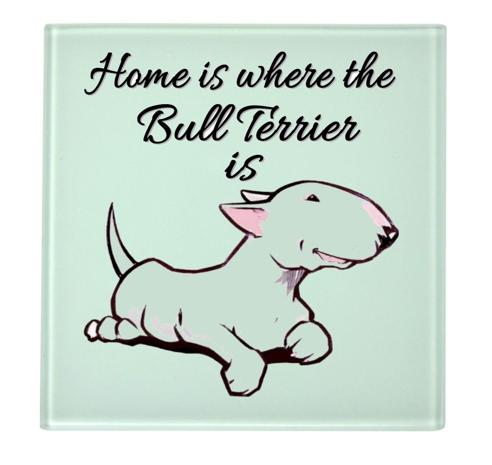 English Bull Terrier Terriers Coaster