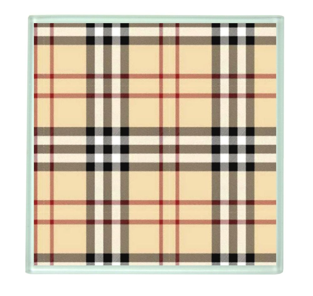 Burberry Style Coaster