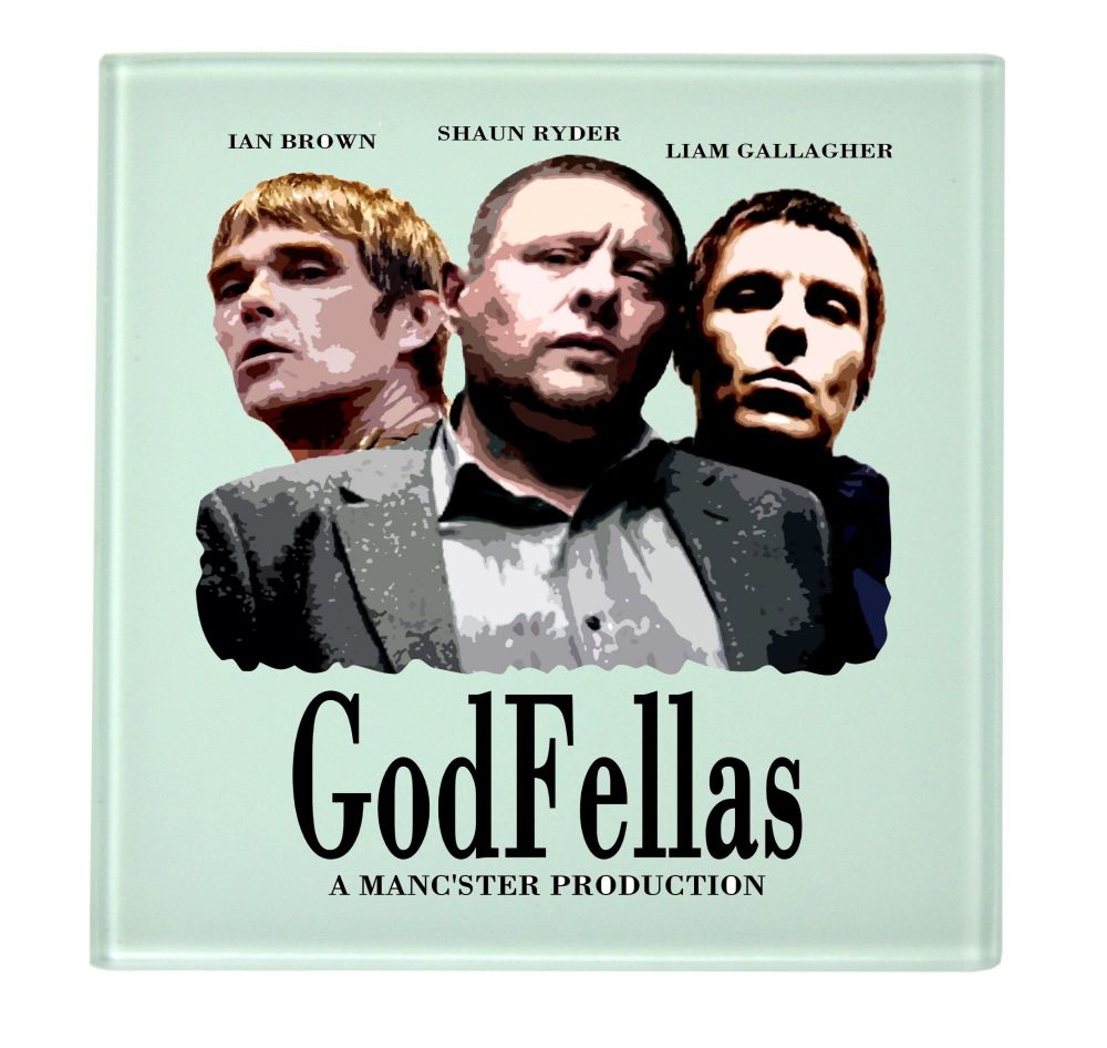 Godfellas Stone Roses Happy Mondays Oasis Coaster 