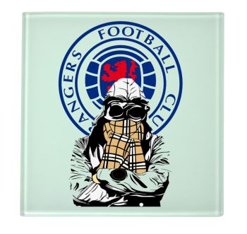 Football Casuals Rangers Coaster