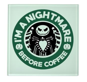 Nightmare Before Coffee Coaster