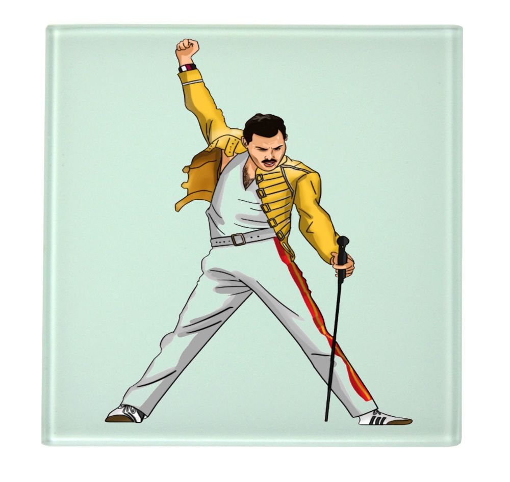 Queen Mug Freddie Mercury Coaster