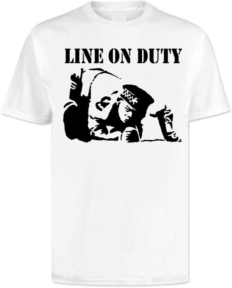 Line of Duty Style Cocaine Joke T Shirt 