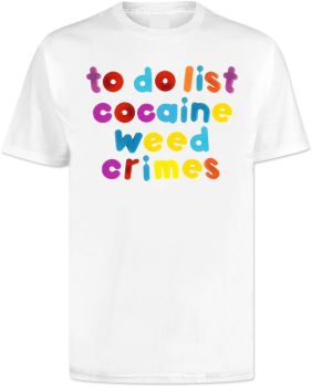Cocaine Weed T Shirt