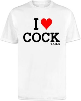 I Love Cocktails T Shirt