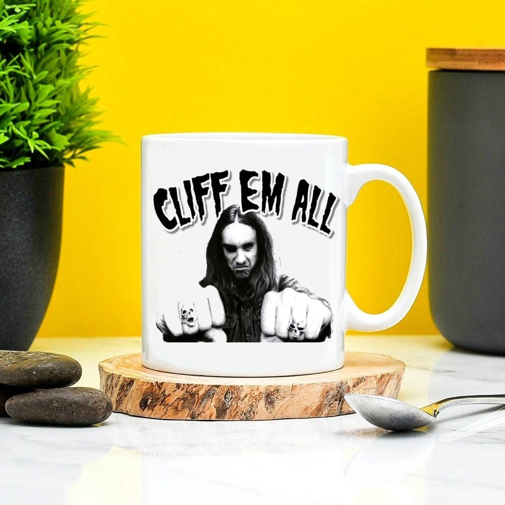 Cliff Burton Metallica Mug Cliff Em All