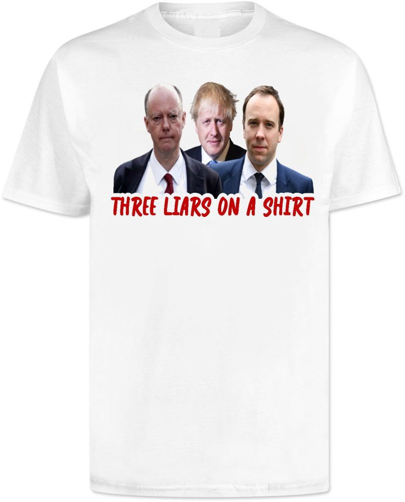Three Liars on a Shirt T Shirt 