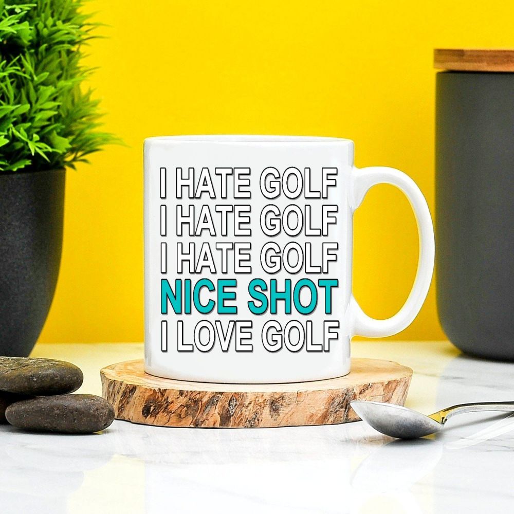 I Hate Golf Mug