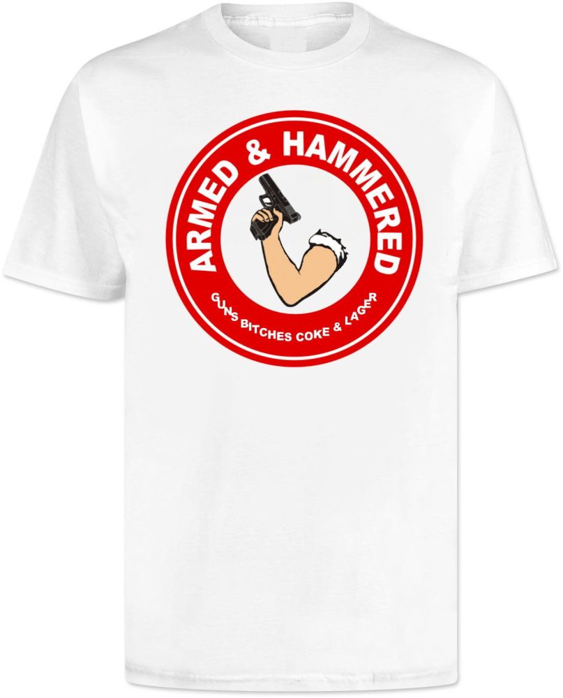 Armed and Hammered T Shirt