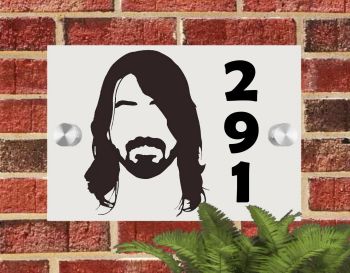 Foo Fighters Dave Grohl House Sign Plaque