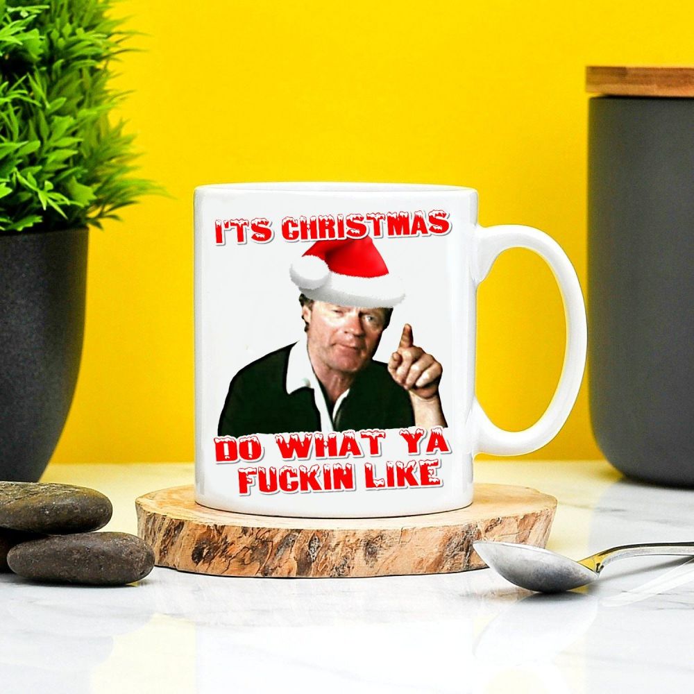 Rita Sue and Bob Too Christmas Mug