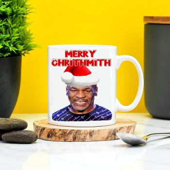 Mike Tyson Christmas Mug
