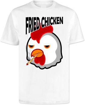 Fried Chicken Weed Smoking T Shirt