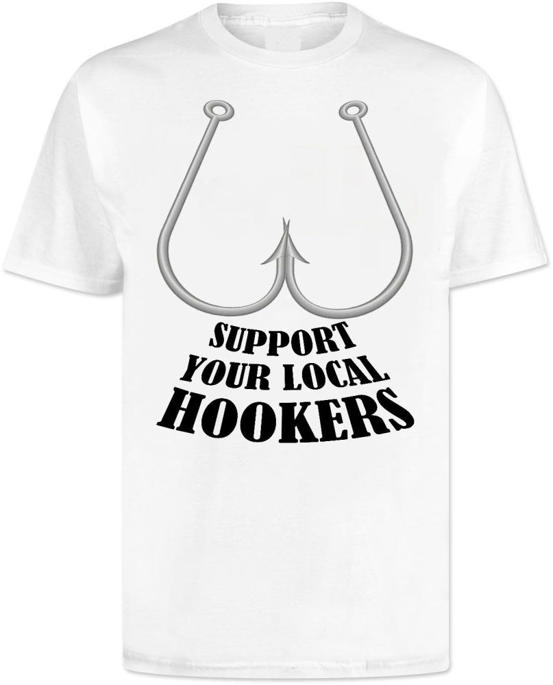 Carp Fishing Hookers T Shirt