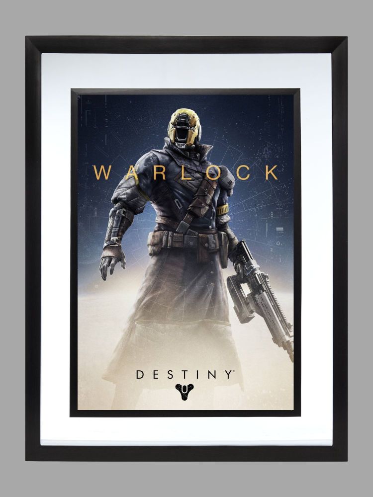 Destiny Game Poster Print Warlock