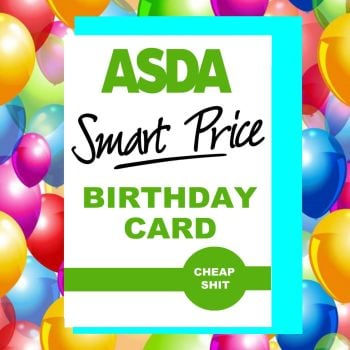 Asda Smart Price Birthday Card