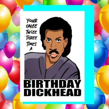 Dickhead Birthday Card