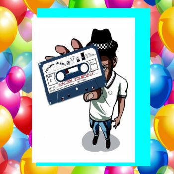 Rudeboy Ska 2 Tone Birthday Card